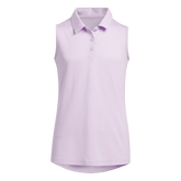 Alternate View 1 of Girls Sleeveless Solid Polo Shirt